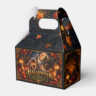 Elegant Gothic Halloween Ghost Custom Favour Box