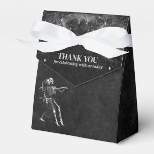 Elegant gothic halloween wedding  favour box