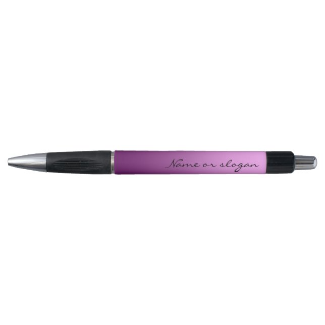 Elegant Gradient Pink with Custom Text (Front)