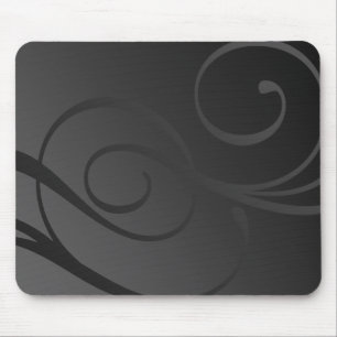 Elegant Gradient Swirls Mouse Pad