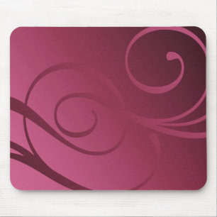 Elegant Gradient Swirls Mouse Pad