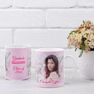 Elegant Graduate Custom Photo Mug