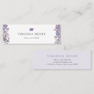 Elegant Graduate Name Card