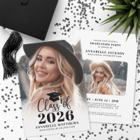 Elegant Graduate Photo Graduation Party