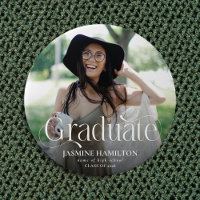Elegant Graduate Typeface Photo Graduation