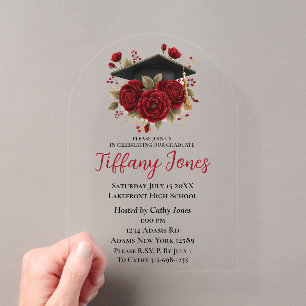 Elegant Graduation Announcement with Photo