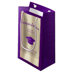 Elegant Graduation Class of 2022 Congratulations S Small Gift Bag