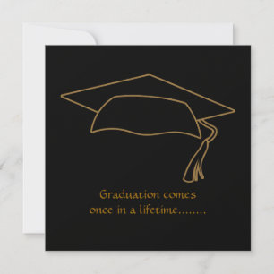 Elegant Graduation Invitation