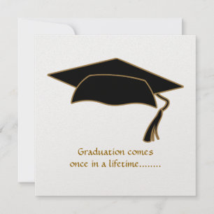 Elegant Graduation Invitation