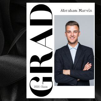 Elegant graduation invitation Magnetic Card