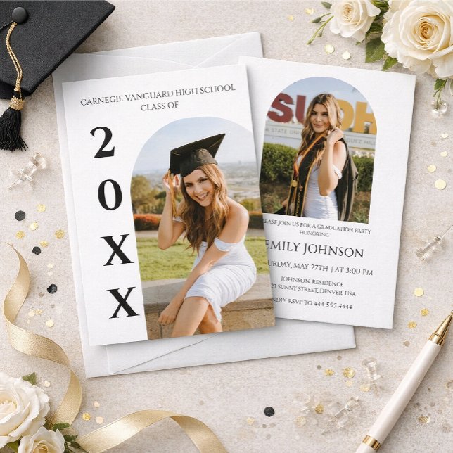 Elegant Graduation modern Invitation (Creator Uploaded)