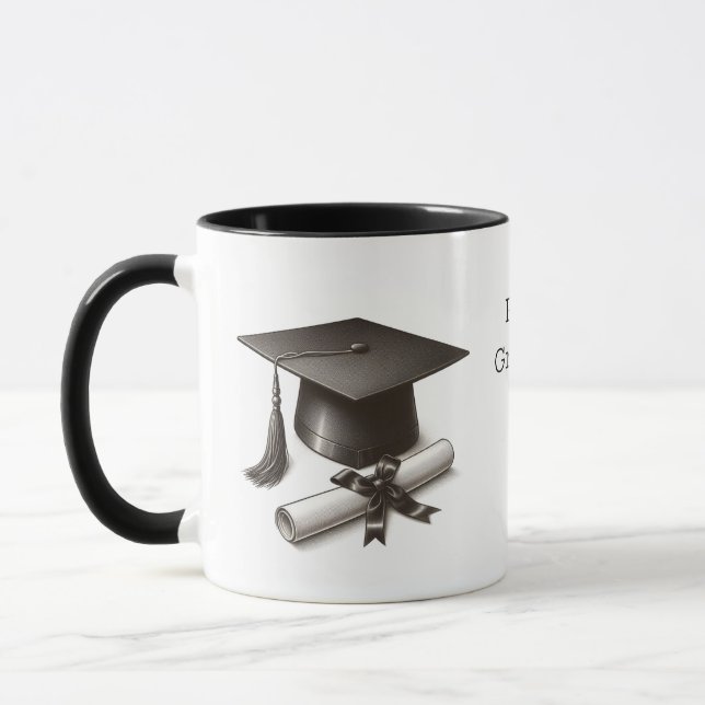 Elegant Graduation Mug (Left)