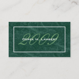 Elegant Graduation Name Cards - Class of 2009