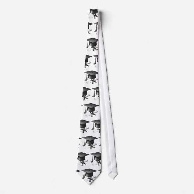 Elegant Graduation Neck Tie (Front)
