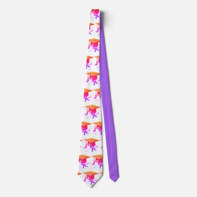 Elegant Graduation Neck Tie (Front)