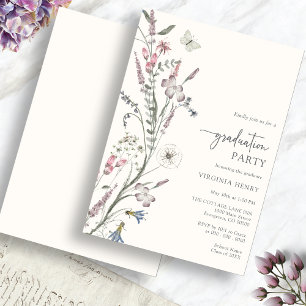 Elegant Graduation Party Invitation