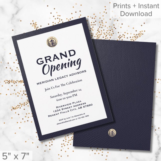 Elegant Grand Opening Invitation (Creator Uploaded)