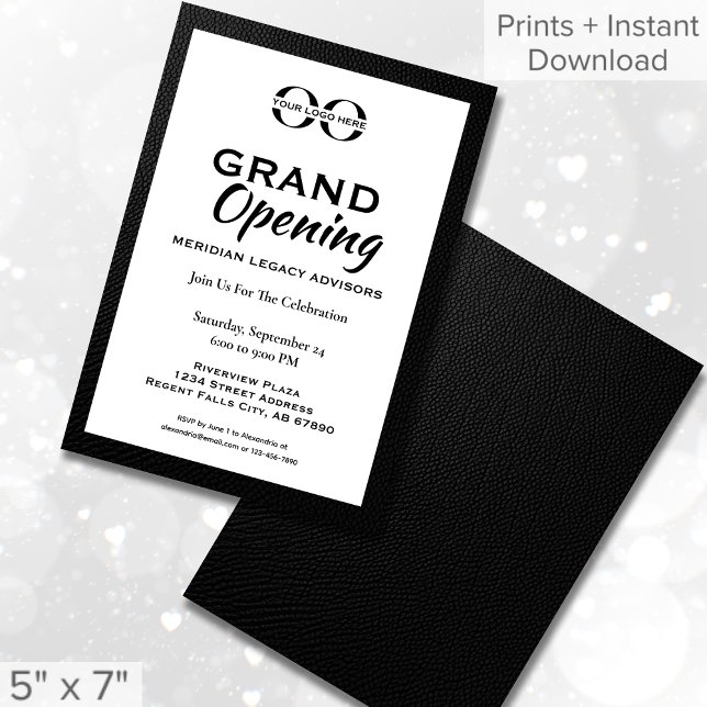 Elegant Grand Opening Invitation (Creator Uploaded)