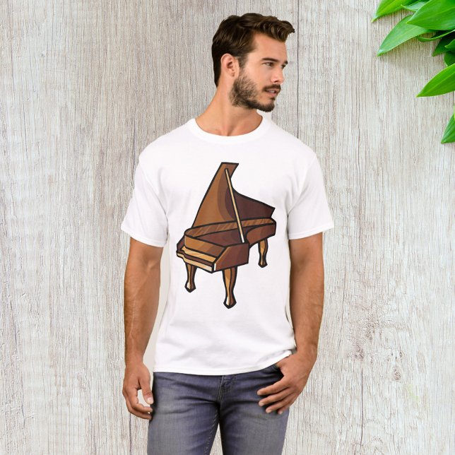 Elegant Grand Piano Music Lovers Design  T-Shirt (Creator Uploaded)