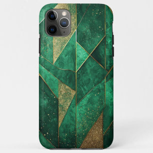 Elegant Green Abstract Background With Glittering Case-Mate iPhone Case