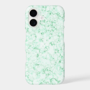Elegant Green and White Marble
