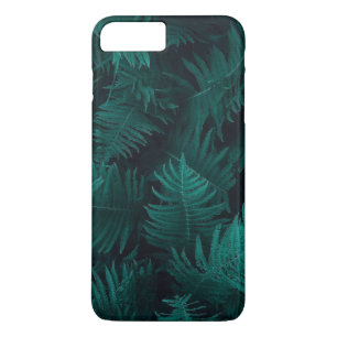 Elegant Green Fern Leaves Art Phone Case