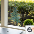 Elegant Green Golden Christmas Tree