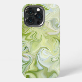 Elegant Green Gradient Marble iPhone 13 Pro Case