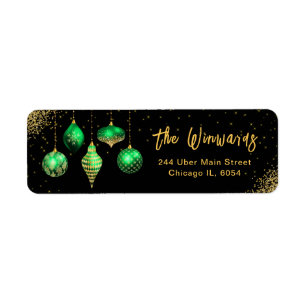 Elegant Green Ornament Christmas