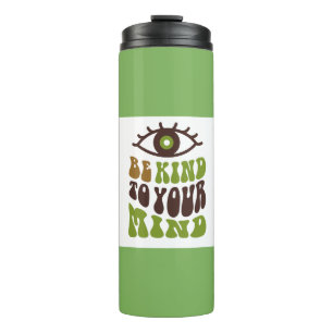 Elegant Green styled Thermal tumbler for drinking.