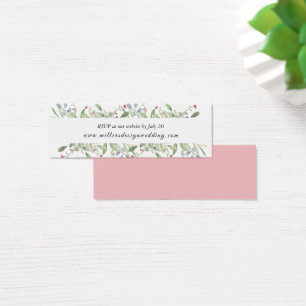 Elegant Greenery Eucalyptus Leaves Wedding Website