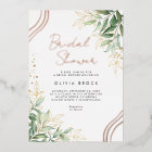 Elegant Greenery Eucalyptus Modern Bridal Shower