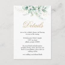 Elegant Greenery Eucalyptus Wedding 