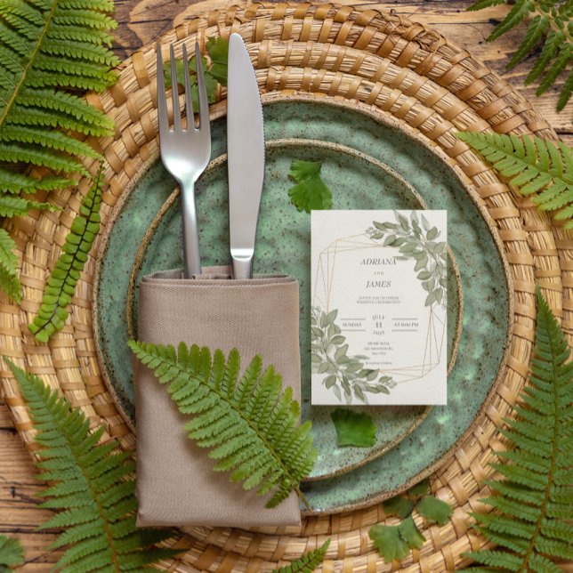 Elegant Greenery gold rustic wedding  (Creator Uploaded)