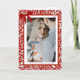 Elegant Greeting  Holiday Card