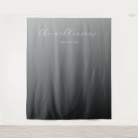 Elegant Grey Calligraphy