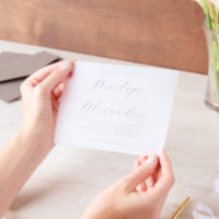 Elegant Grey Calligraphy