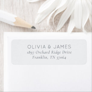 Elegant Grey Minimalist Typographic