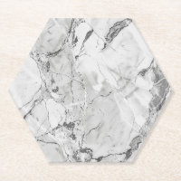 Elegant Grey "Slate Whisper Stream" Marble Texture