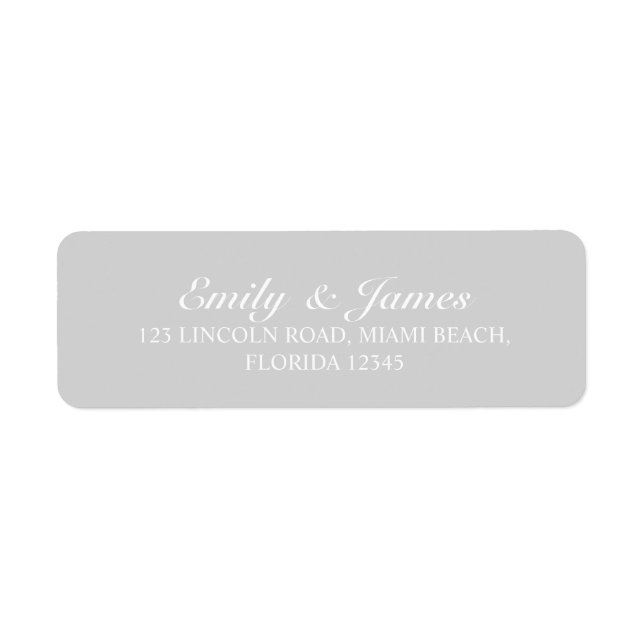 Elegant Grey Wedding (Front)