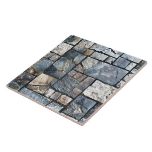 Elegant Grouted Flagstone Tiles for Outdoor Spaces