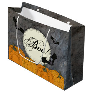 Elegant Halloween Large Gift Bag