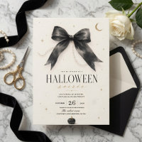 Elegant Halloween Soirée | Luxury Black