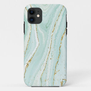 elegant hand painted liquid marble design with gli Case-Mate iPhone case