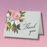 Elegant Handpainted Floral Budget Retirement