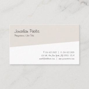 Elegant Handwritten Script Modern Minimalist Business Card