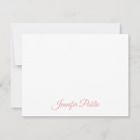 Elegant Handwritten Script Name Text Template Flat
