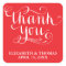 ELEGANT HANDWRITTEN SCRIPT THANK YOU STICKERS