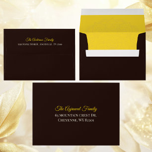 Elegant hanging lights green gold modern diwali  envelope