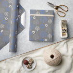 Elegant Hanukkah Holiday Pattern Wrapping Paper<br><div class="desc">Digital Art</div>